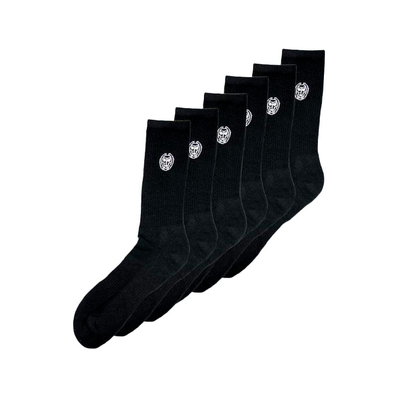 Bidi Badu Chaussettes Don Carlito XXL Crew Move Black 6 Paes