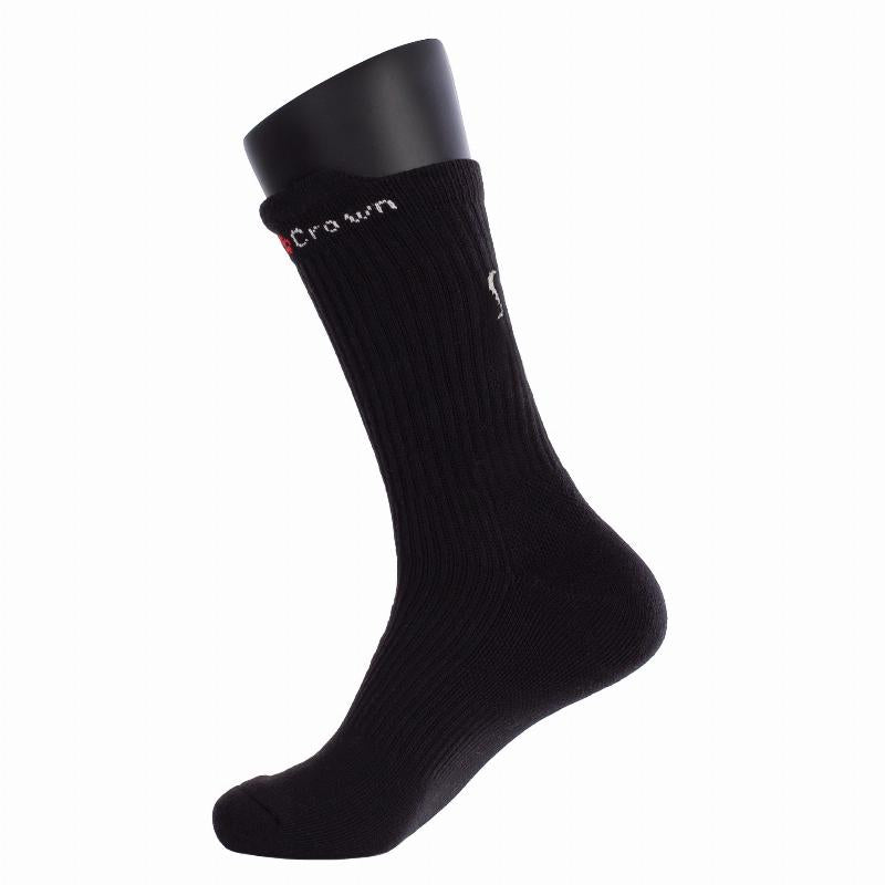 Calcetines Black Crown Premium Altos Negro 1 Par