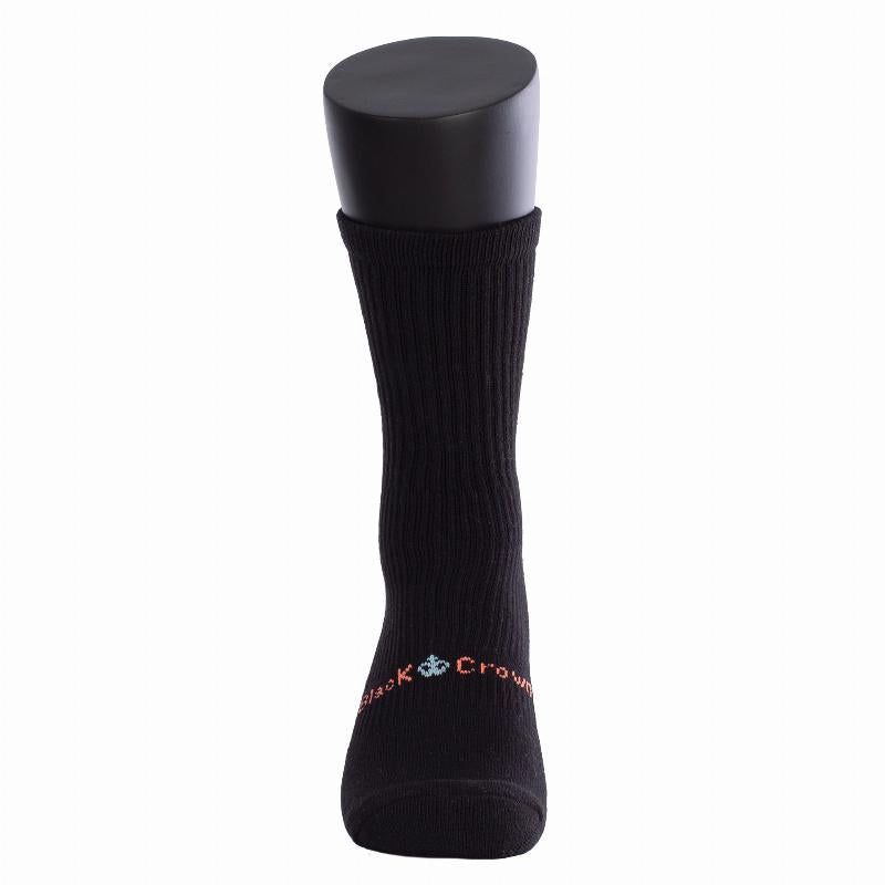 Calcetines Black Crown Pro Altos Negro Coral 1 Par