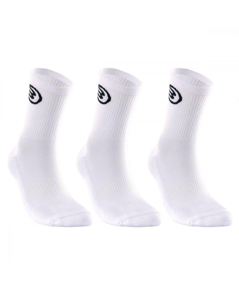 Calcetines Bullpadel BP252 3 Pares Blanco