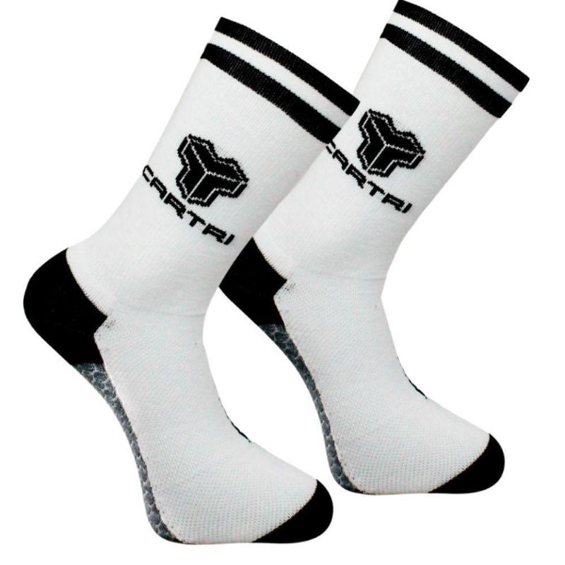 Cartri Adler High Socks White Black 1 Pair