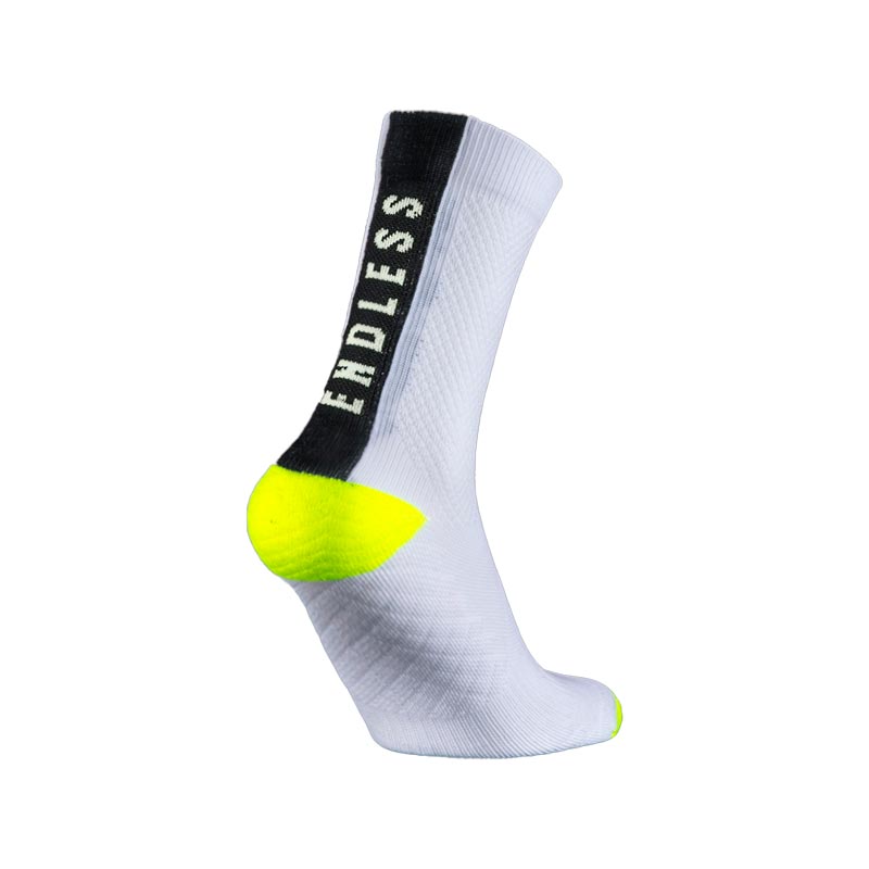 Chaussettes sans fin Sox Medum jaune blanc