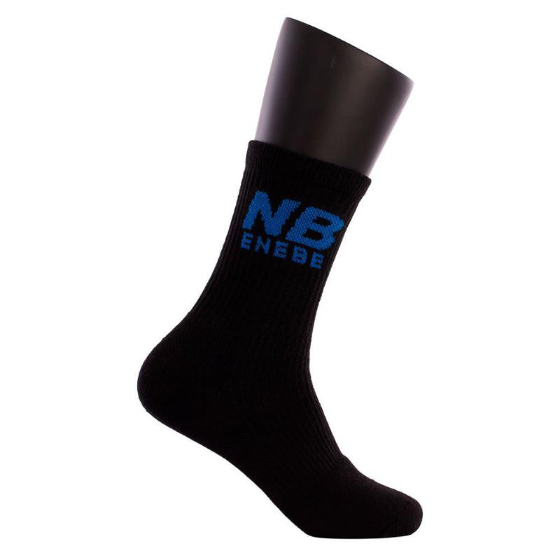 Calcetines Enebe Revolution Caña Media Negro Azul 1 Par