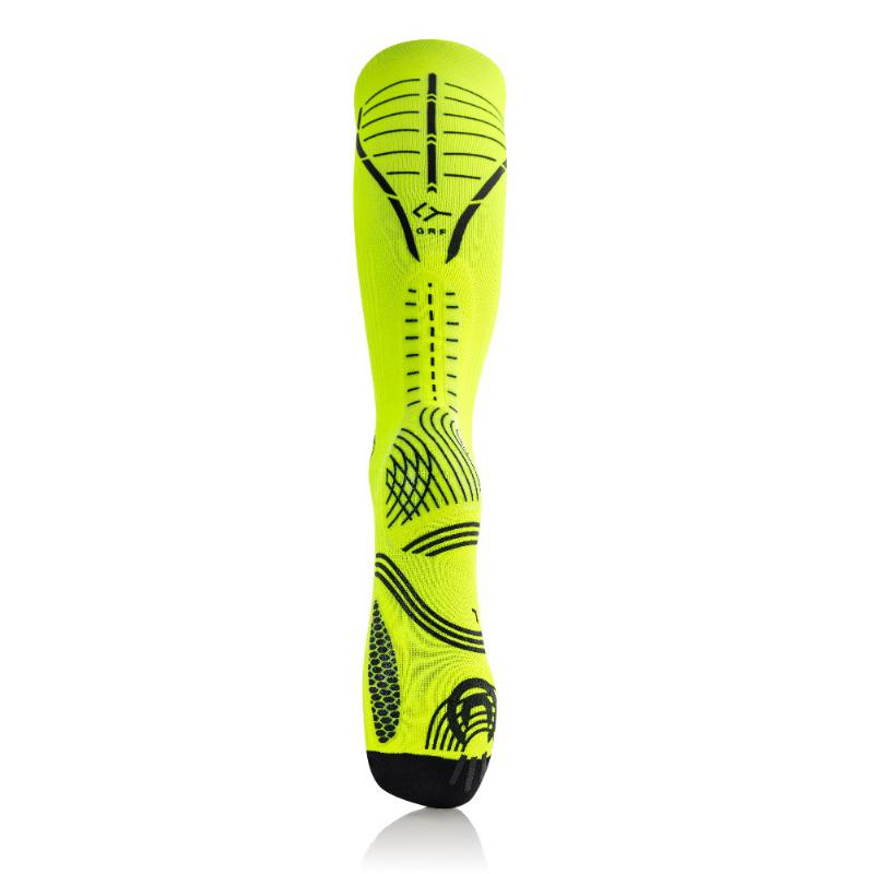Calcetines Floky Multisport GRF Long Amarillo Fluor