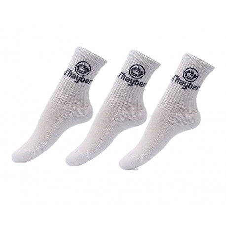 Jhayber Crew White 3 Paes Socks