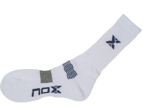 Calcetines Nox Blanco Azul Roto 39/45