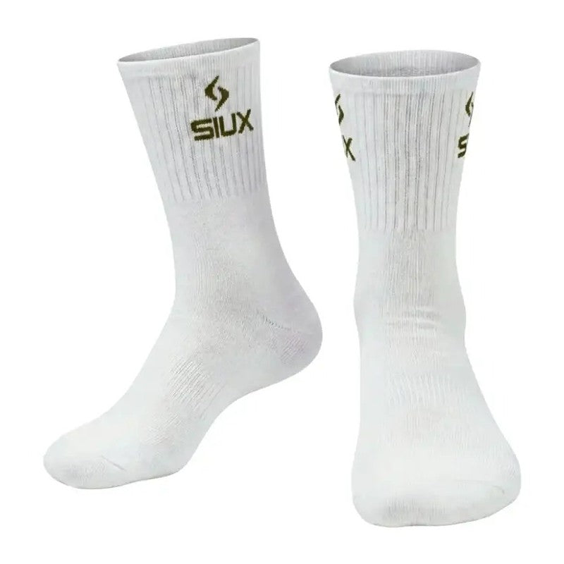 Calcetines Siux Basic 26 Caña Alta Blanco 3 Pares