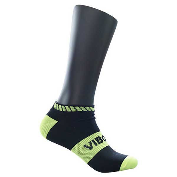 Viper Invisible Socks Black Yellow 1 Pair