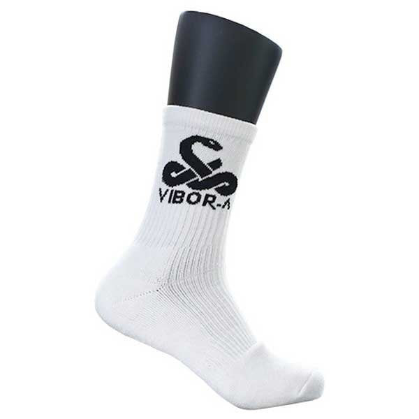Calcetines Vibora Media Caña Premium Blanco 1 Par