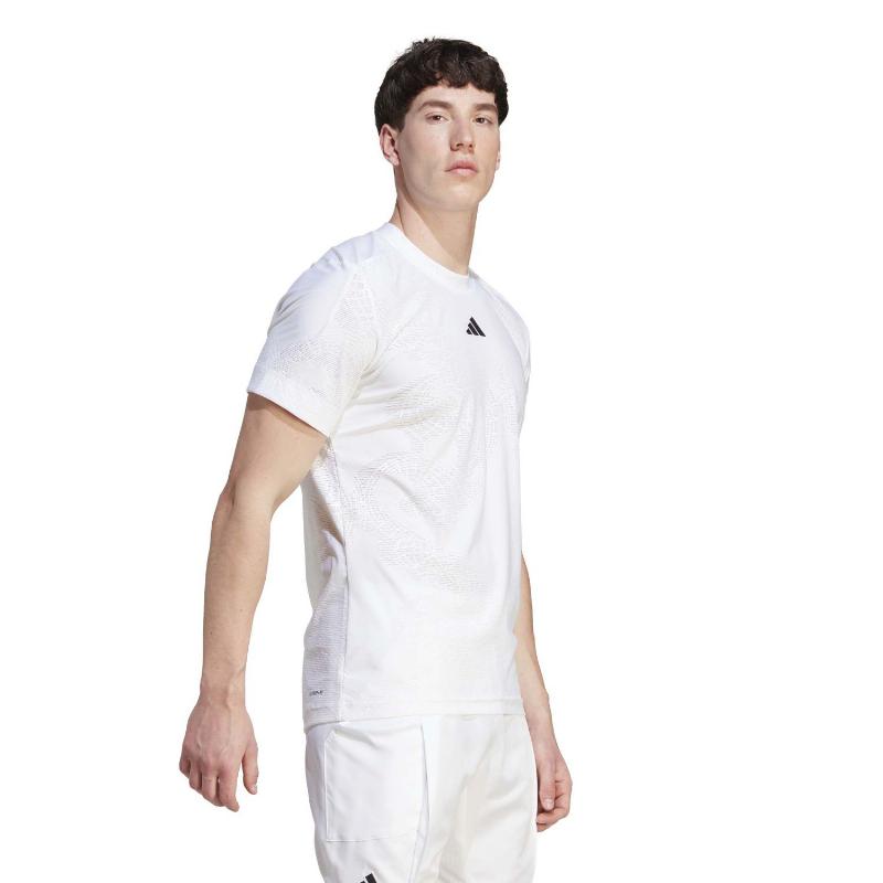 Adidas aeroready freelift pro blancco t -shirt