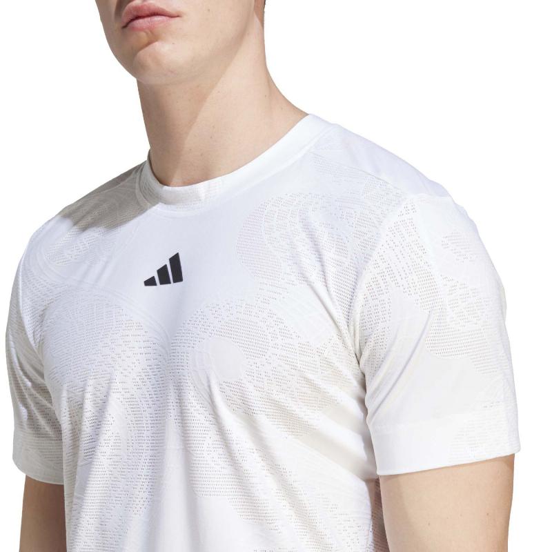 Adidas aeroready freelift pro blancco t -shirt