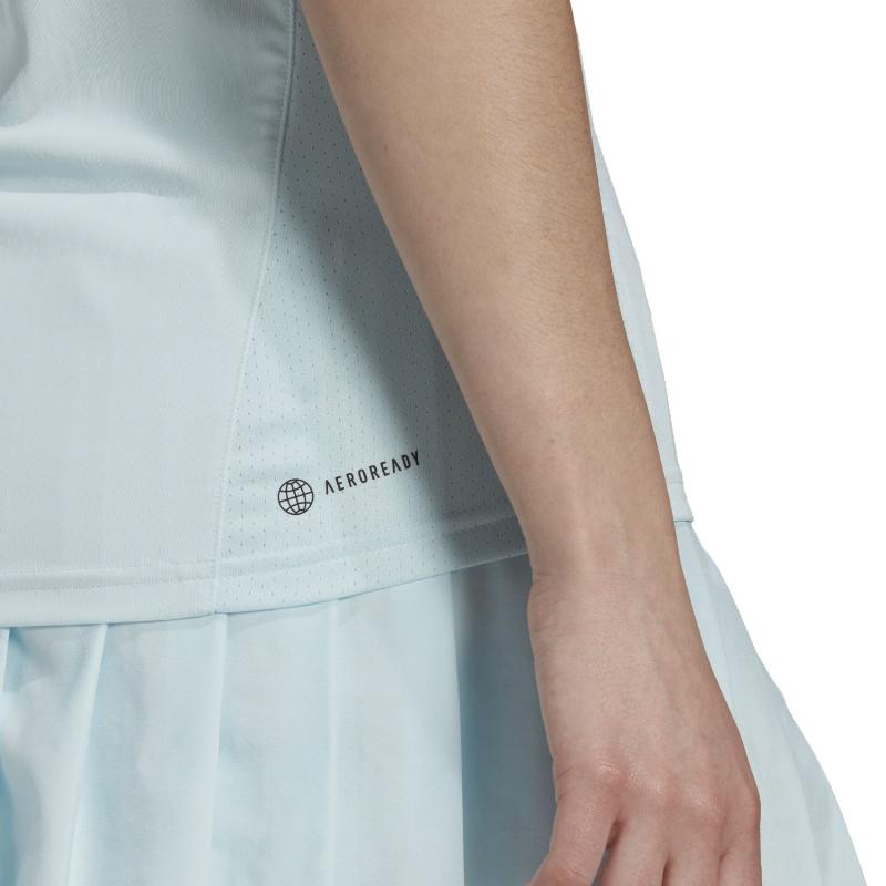 Camiseta Adidas Club  Azul Cielo Azul Marino