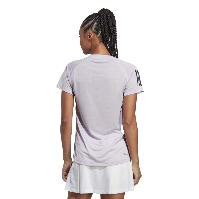 Adidas Club Lavender Black Women's T-Shirt