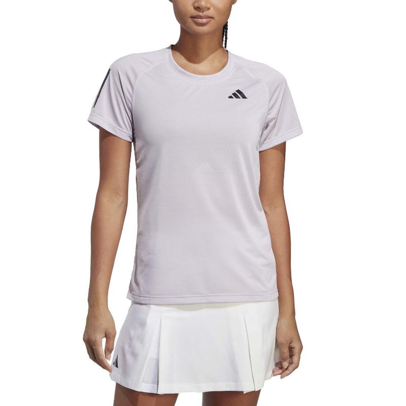 Adidas Club Lavender Black Women's T-Shirt