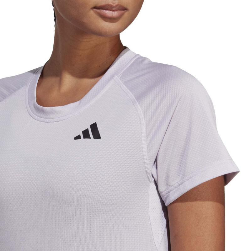 Adidas Club Lavender Black Women's T-Shirt