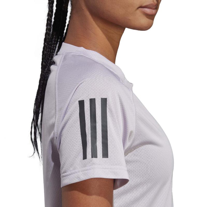 Adidas Club Lavender Black Women's T-Shirt