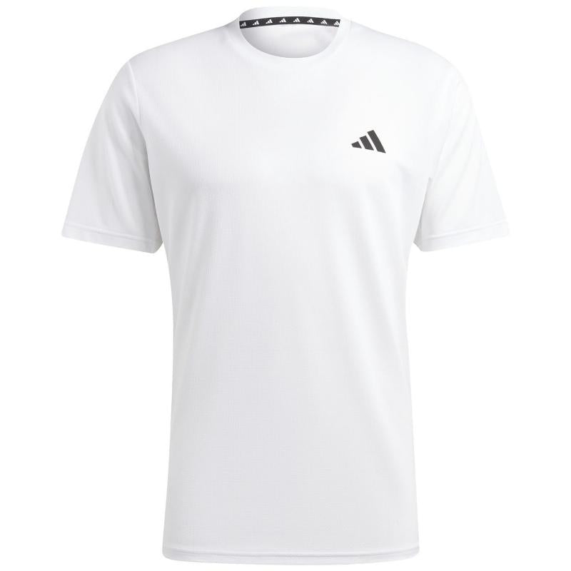 Camiseta Adidas Essentials Base Blanco Negro