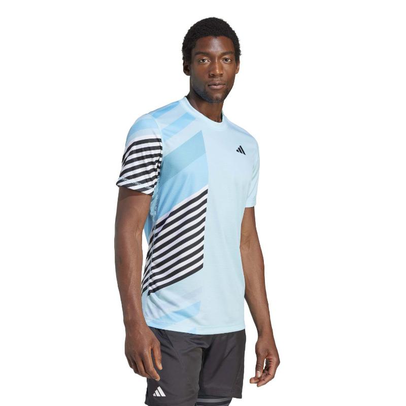 Adidas Freeelift Heat.RDy Pro Aqua T -Shirt