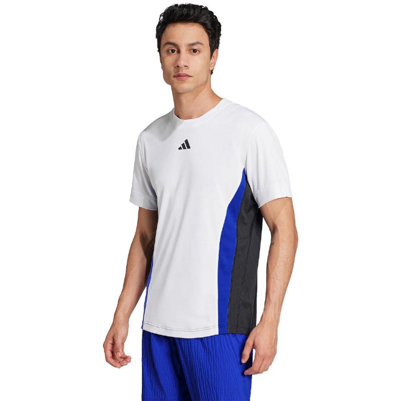 Camiseta Adidas Freelift Pro Blanco Azul Negro