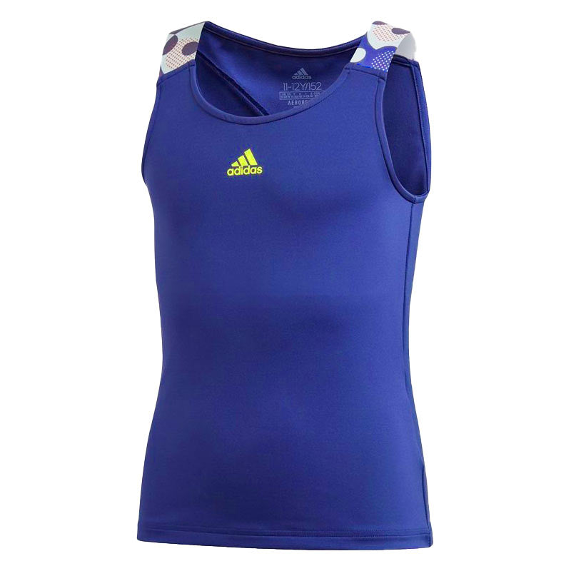 Adidas Keyhole Blue Royal Junior T -Shirt