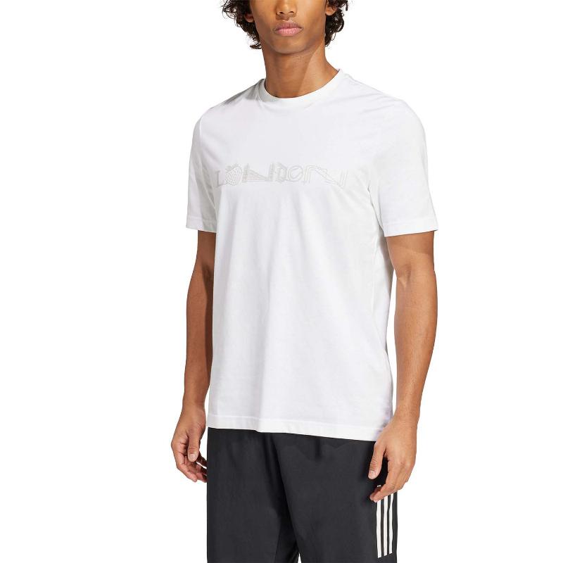 Adidas London Graphic White T -Shirt