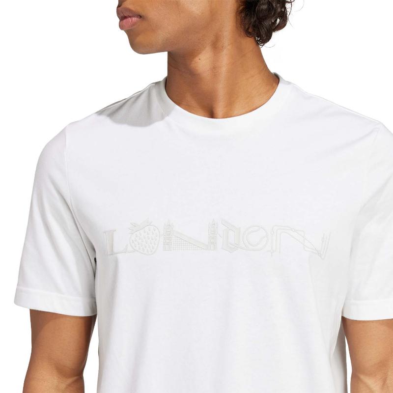 Adidas London Graphic White T -Shirt