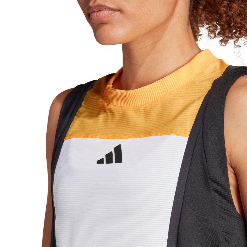 Adidas Match Pro T-shirt White Orange Black Women