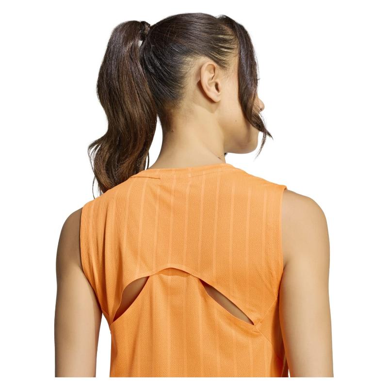 Camiseta Adidas Match Pro Naranja Mujer