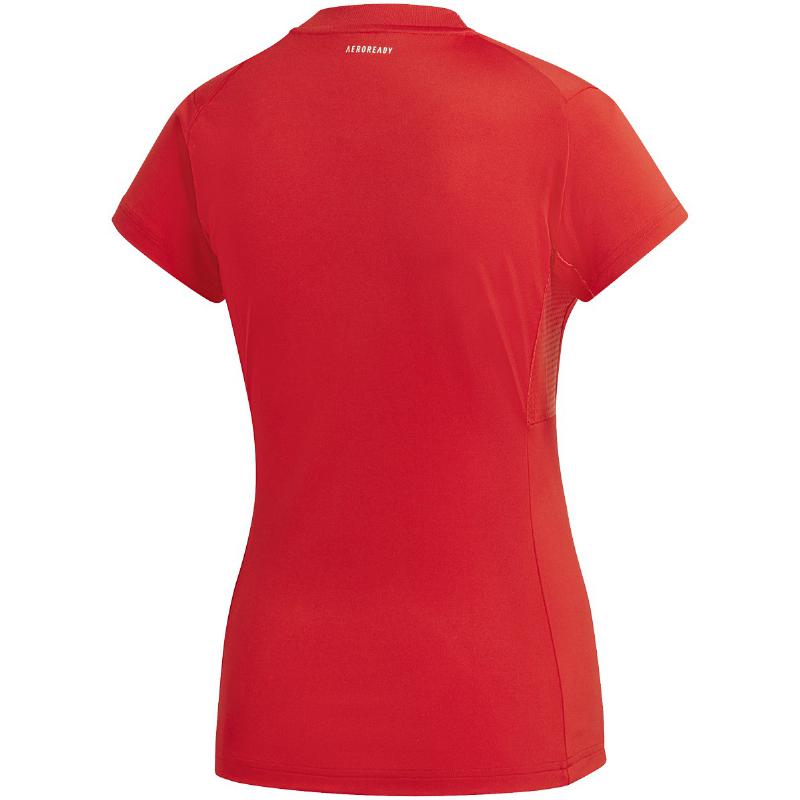 Adidas Red Scarlata Woman Match T -Shirt