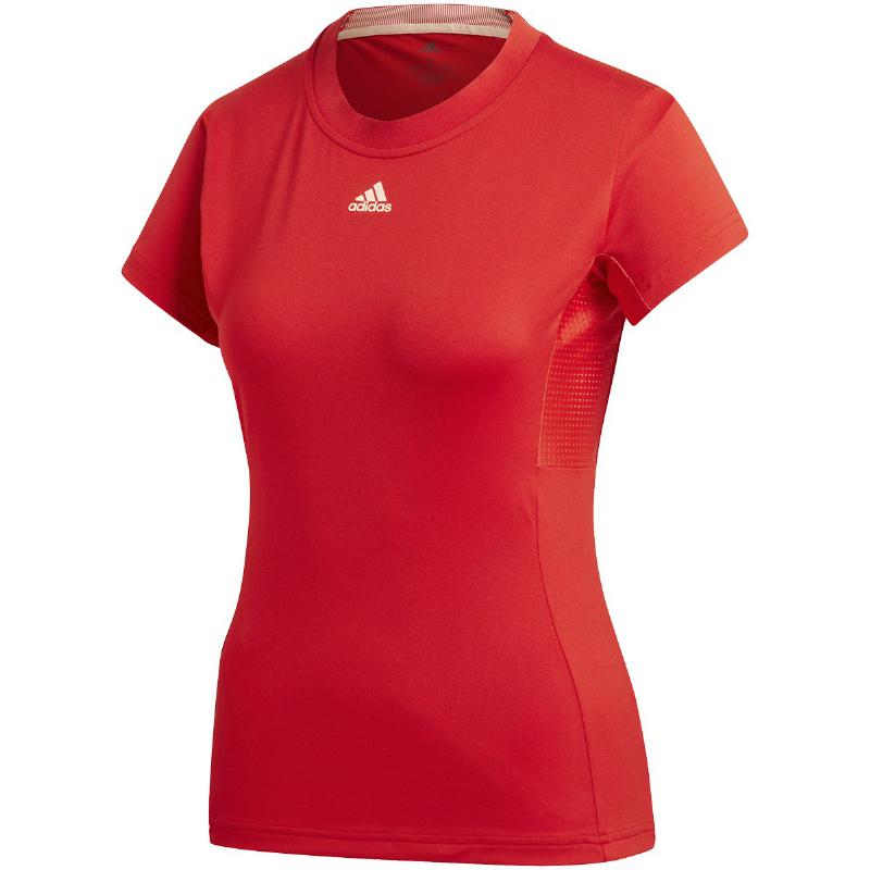 Adidas Red Scarlata Woman Match T -Shirt