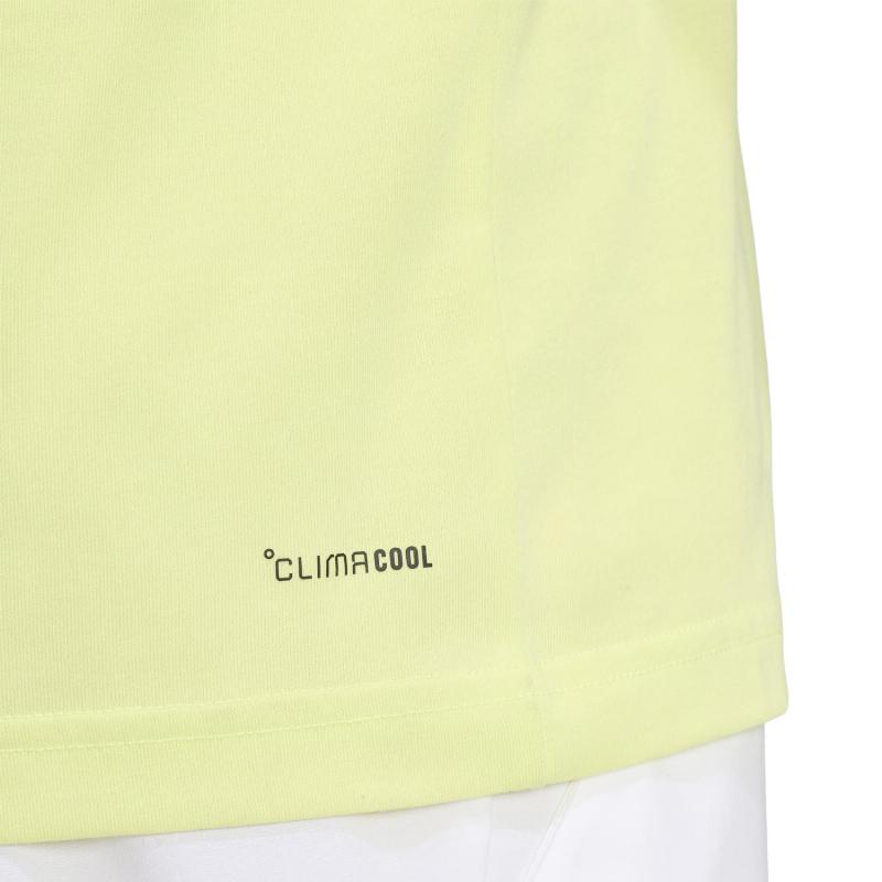 Camiseta Adidas Padel Graphic Verde Lima