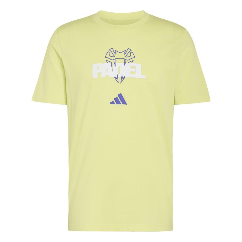 Camiseta Adidas Padel Graphic Verde Lima