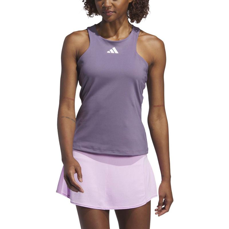 T-shirt Adidas Y-Tank Violet