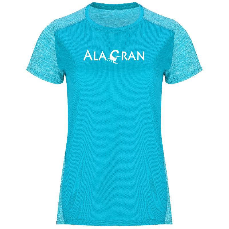 Camiseta Alacran Elite Celeste Mujer