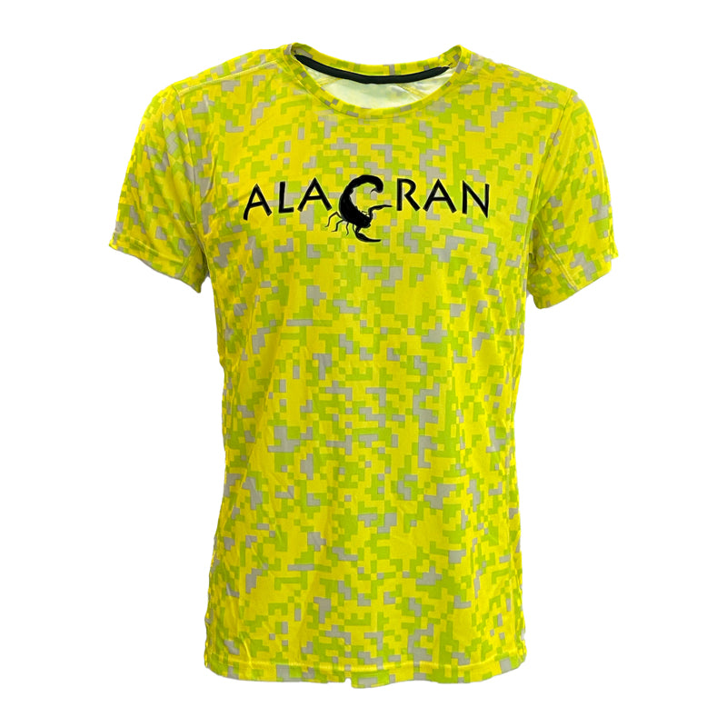 Camiseta Alacran Elite Pixels Amarillo