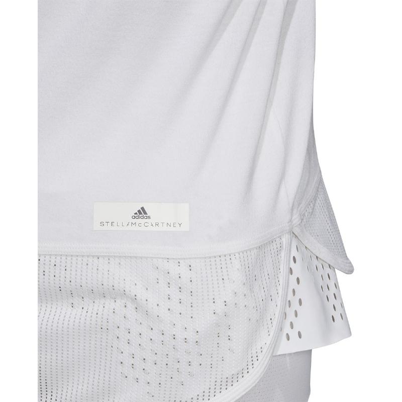 Adidas Cotton T -Shirt McCartney GFX White