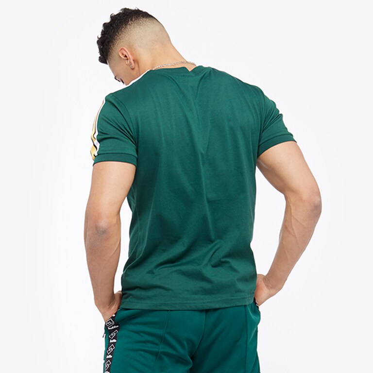 Lotto Athletica II Green Cotton T -shirt