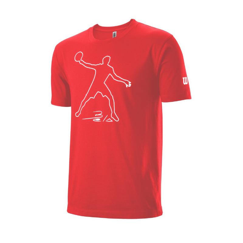 Camiseta Algodon Wilson Bela Rojo