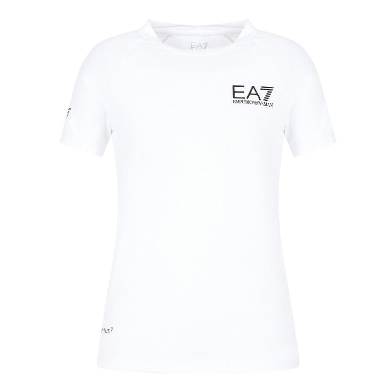 Camiseta Armani EA7 Ventus 7 Blanco Mujer