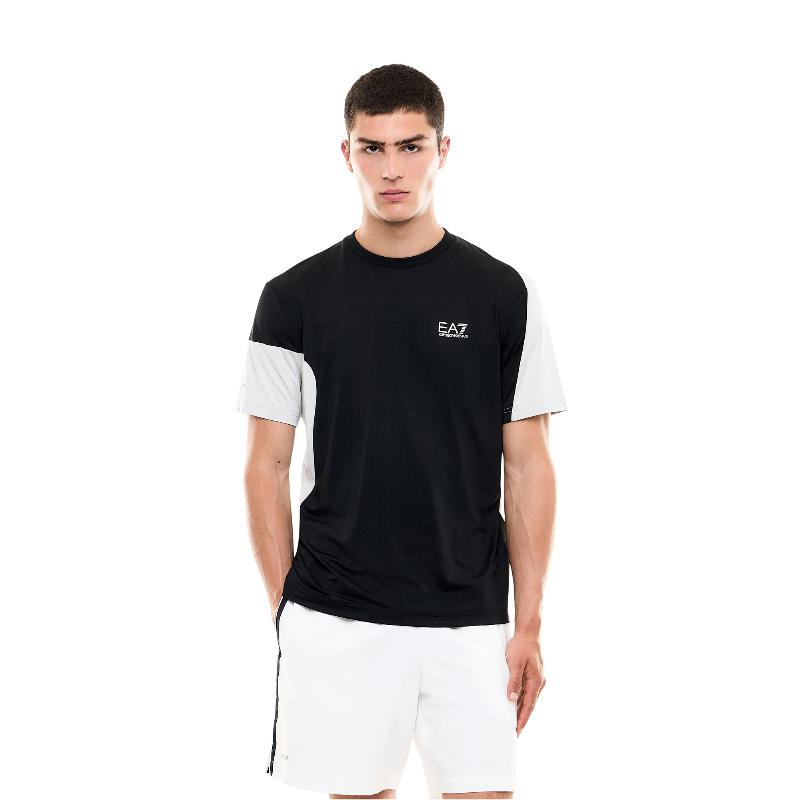 Camiseta Armani EA7 Ventus 7 Regular Negro