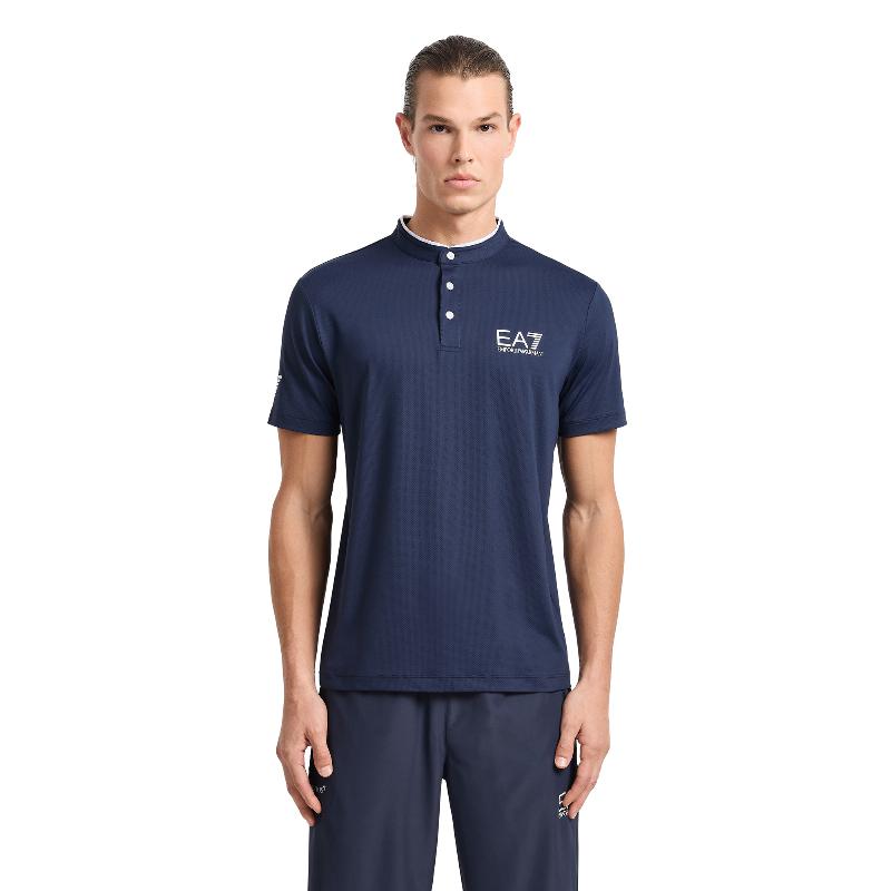 Camiseta Armani EA7 Ventus 7 Slim Fit Azul Marino