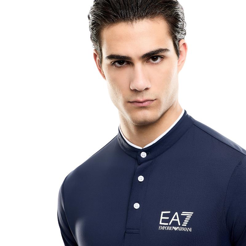 Camiseta Armani EA7 Ventus 7 Slim Fit Azul Marino