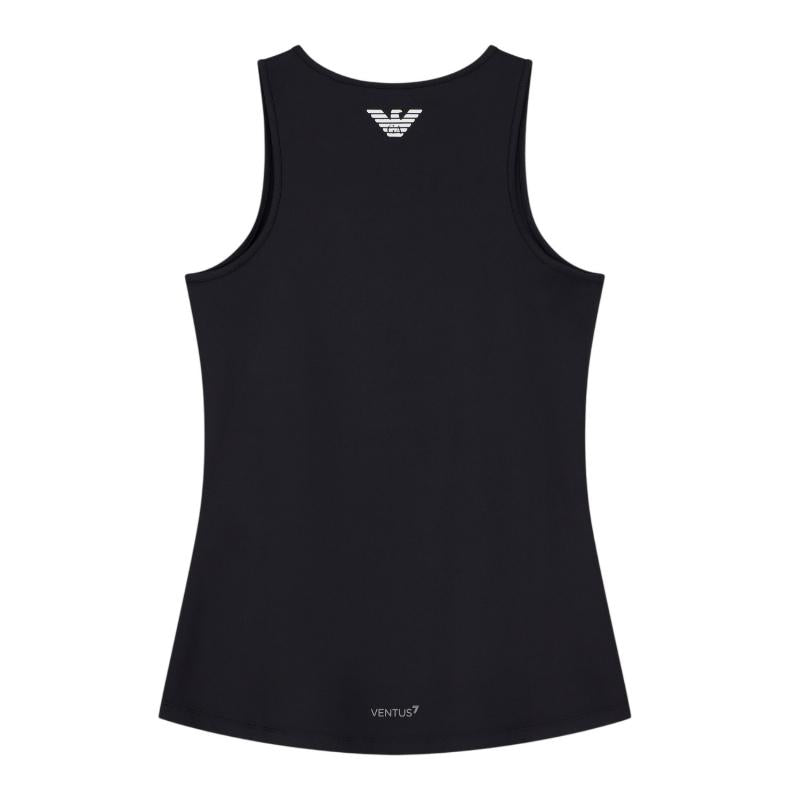 Camiseta Armani EA7 Ventus 7 Tennis Pro Negro Mujer