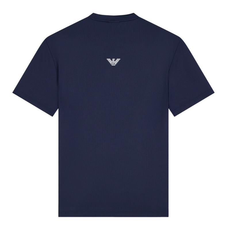 Camiseta Armani EA7 Ventus 7 Tennis Pro Regular Azul Armani