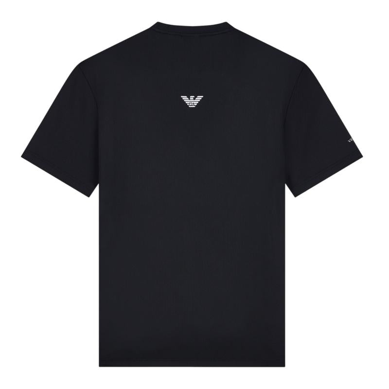 Camiseta Armani EA7 Ventus 7 Tennis Pro Regular Negro