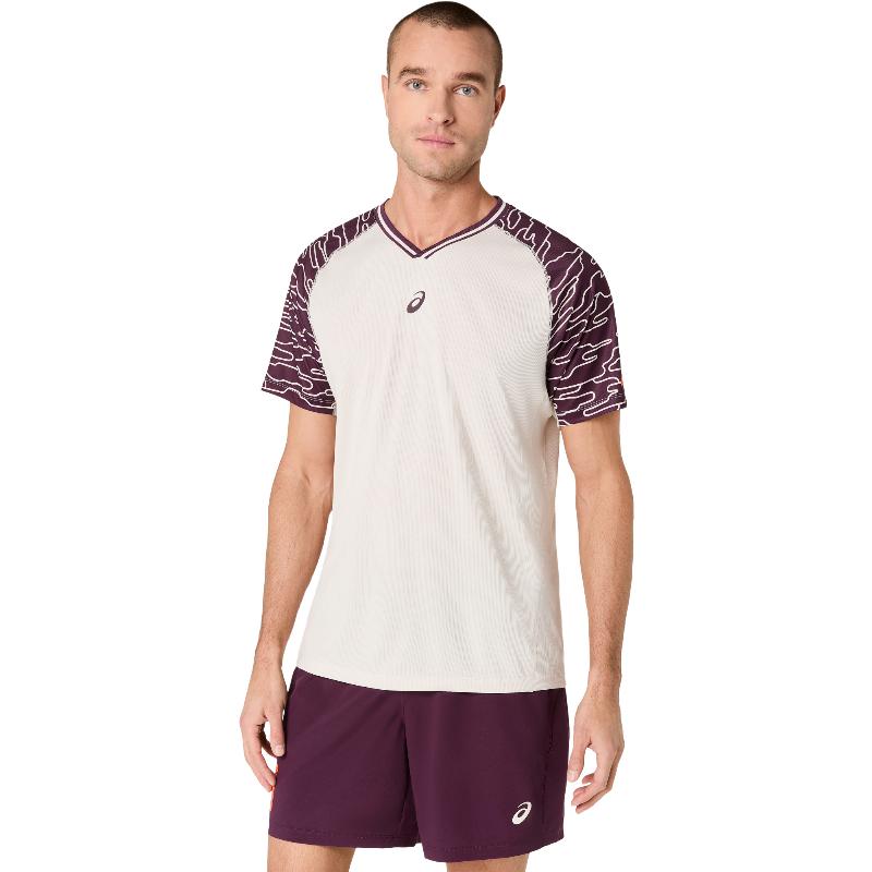Camiseta Asics Court SS Top Beige