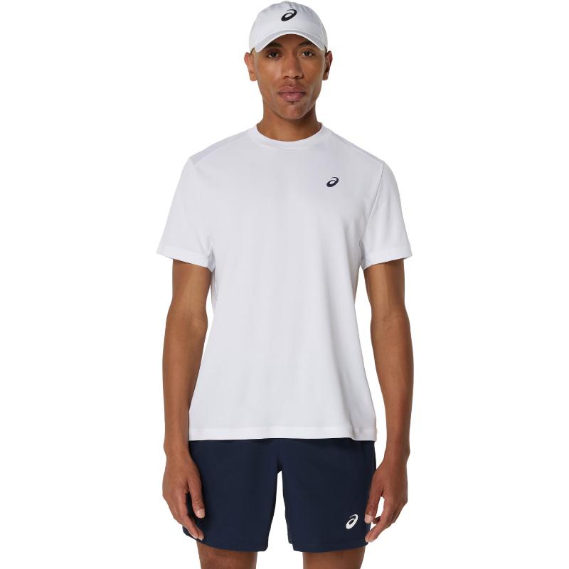 Asics Court SS Top White T -shirt
