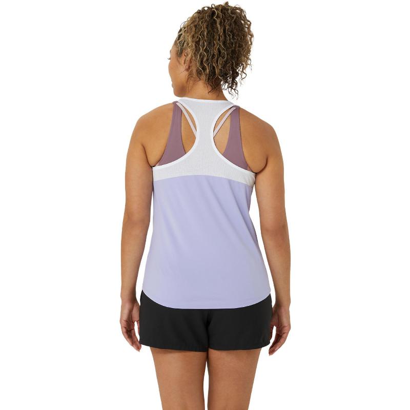 Camiseta Asics Court Vapor Blanco Brillante Mujer