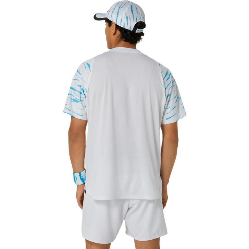 Camiseta Asics Game Blanco Brillante