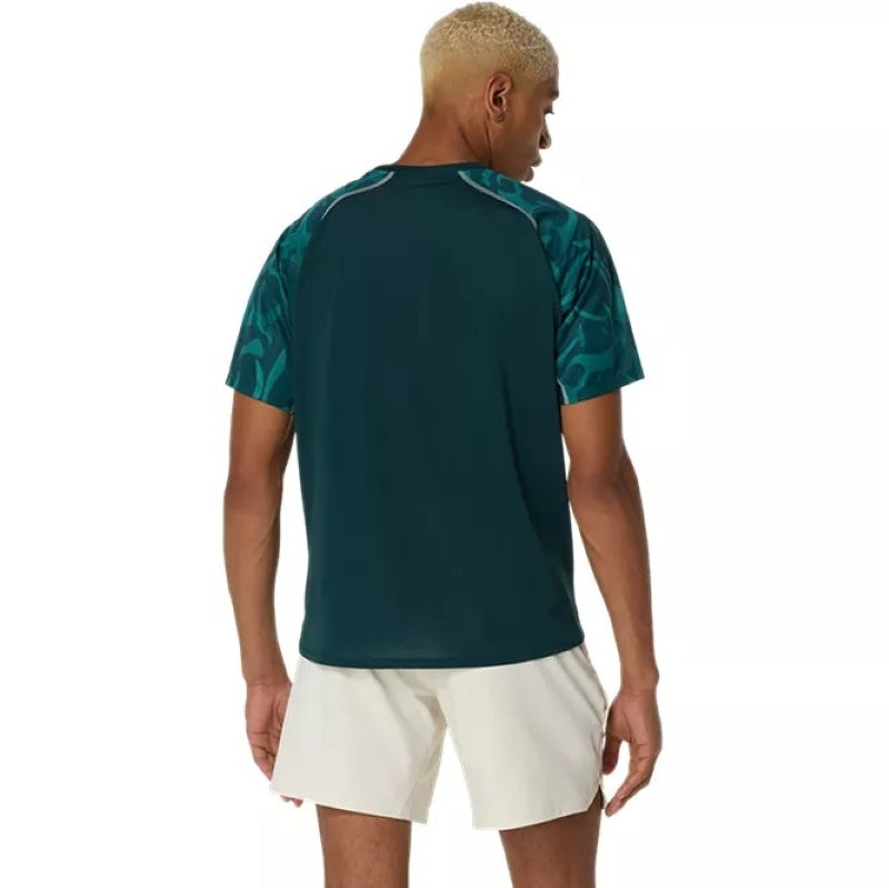 Camiseta Asics Game SS Top Verde Saxon